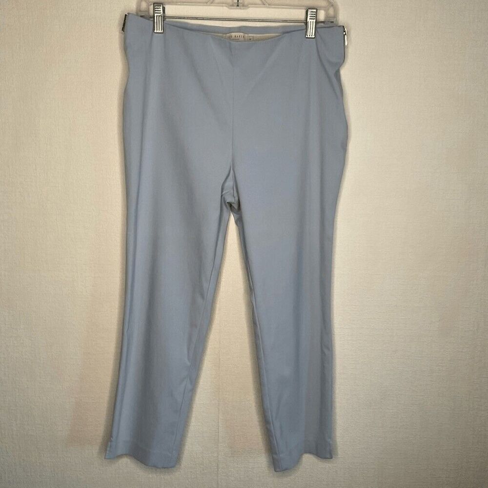 Ted Baker Zamelit Blue Side Zip Cropped Ankle Trousers Pants Women 4 China